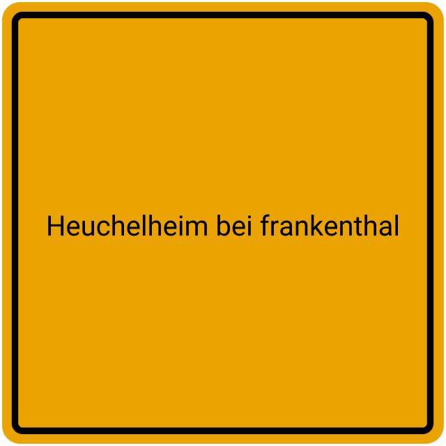 Meldebestätigung Heuchelheim bei Frankenthal